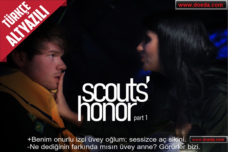 İzci Kadın Üvey Oğluyla Kurduğu Kamp Çadırında Mum Işığında Sikişti